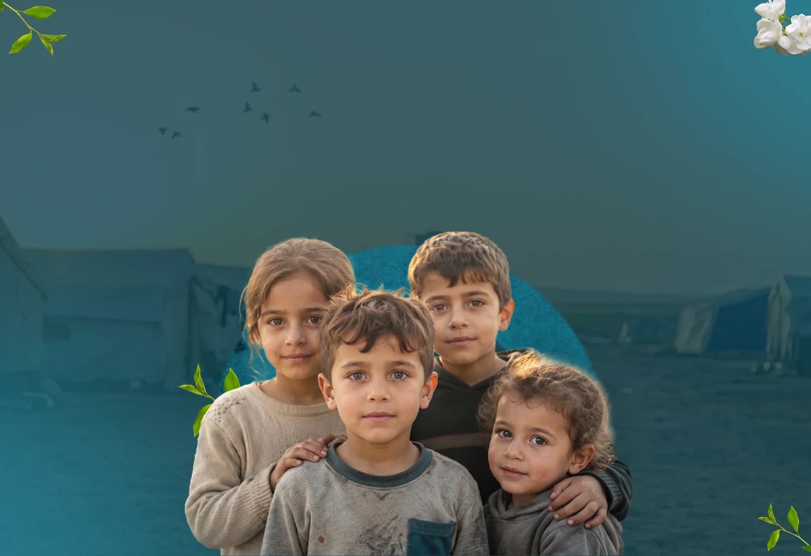 Calidez y dignidad para los niños de Gaza